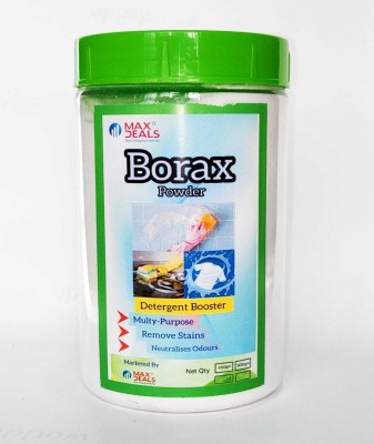 max deals Borax Powder - Multipurpose Cleaner/Detergent Booster/Stain Remover/Slime Maker Detergent Powder 900 g