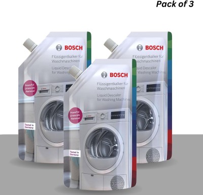 BOSCH Liquid Descaler for Washing Machine Detergent Powder Detergent Powder 600 ml(Fragrance Free)