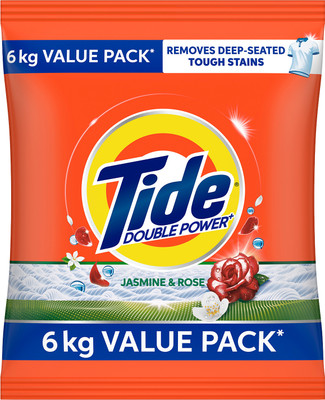 Tide PLUS | Detergent Washing Powder Detergent Powder (Jasmine)(6 kg)