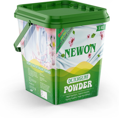 NEWON Triple Power Detergent Powder | Top Load & Front Load, Better clean | scoop free Detergent Powder (Active Fresh)(0.5 kg)