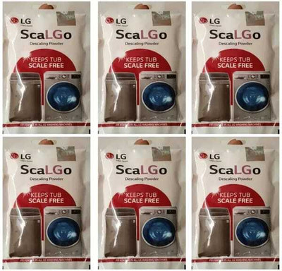 LG Descaling Powder POWDER FOR WASHING MACHINE FRONT AND TOP LOAD 600G DRUM CLEANER Detergent Powder(600 g)