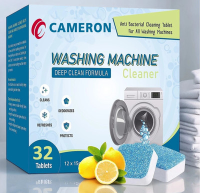Cameron 32Pcs High Quality Washing Machine Deep Cleaner for Front Dishwashing Detergent Detergent Powder(32 g)