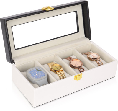 Ayesha Goods Watch 4 Leather Watch Box