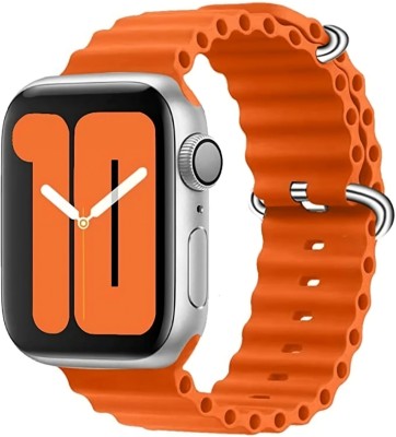 Thuban Fashion 20MM Super Soft Silicon Ocean Smart Watch Strap(Orange)