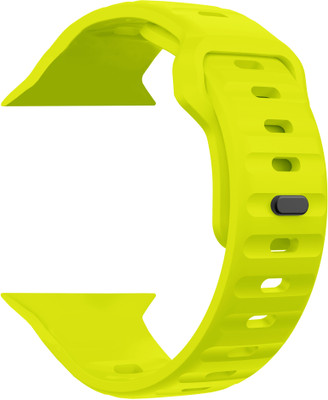 ACM WSM27O40GR1691 Sliding 44mm 49mm Watch Strap Sports Silicone Belt for Punnkfunnk Crystal Smartwatch Fluorescent Green Smart Watch Strap(Green)