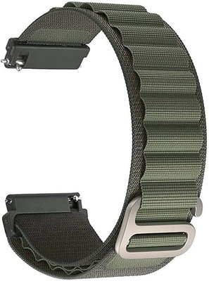 SHINOY 20 MM Alpine Loop Smart Watch Strap(Green)