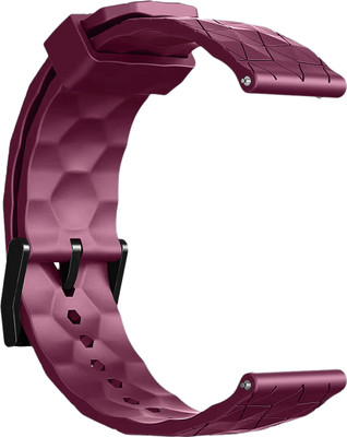 ACM WSM29Q22PU3911 Watch Strap Silicone Designer Belt 22mm for Boat Wave Fortune Smartwatch Purple Smart Watch Strap(Purple)