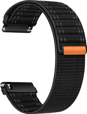 ACM WSM39A20BK2681 Watch Strap Nylon Soft 20mm for Amazfit Bip 3 Smartwatch Black Smart Watch Strap(Black)