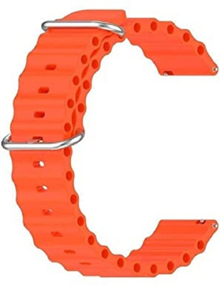 APNA KANHA Smart Watch Band Size 22 mm Smart Watch Strap(Orange)