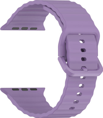 ACM WSM31S40PU1686 Sliding 44mm 49mm Watch Strap Silicone Classy Belt for Snapup Connect Plus Smartwatch Purple Smart Watch Strap(Purple)