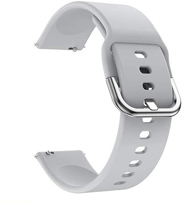 RUPELIK 19mm Metal Lock Strap Compatible with Noise Colorfit Pro 2/oxy/Pluse/ Boat Storm Smart Watch Strap(Grey)