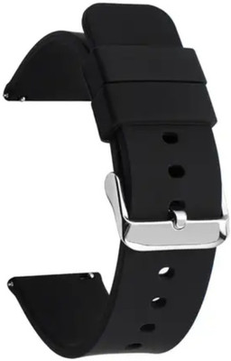 CHG 22mm Silicone Smart Watch Strap Compatible with ColorFit Pro 3, Active Straps451CS149 Smart Watch Strap(Black)