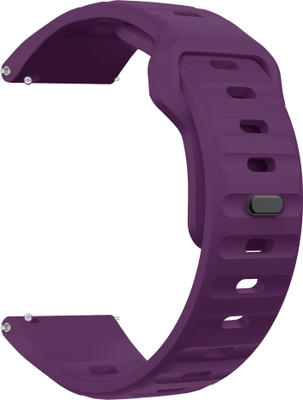 ACM WSM27O20PU3874 Watch Strap Sports Silicone Belt 20mm for Amazfit Active 2 Smartwatch Purple Smart Watch Strap(Purple)