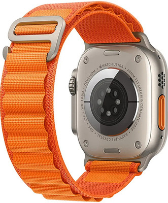 SHINOY 20 MM Alpine Loop Smart Watch Strap(Orange)