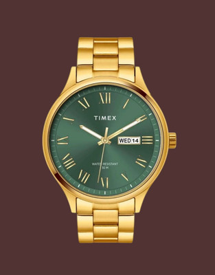 TIMEX Timex Full Roman Green 43mm Dial Astrological Men's Watch Timex Full Roman Green 43mm Dial Astrological Men's Watch Analog Watch  - For Men