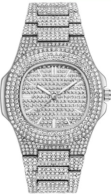 foreigner Foreigner Full Diamond Fashion Luxury Analog Watch  - For Men & Women
