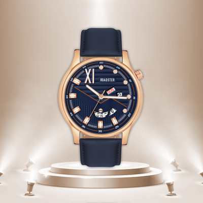 Roadster RD-10 BL Day and Date Display Analog Watch  - For Men