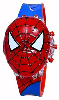 KRONOQ KRONOQ,PREMIUM BRAND DIGITAL WATCH KRONOQ,PREMIUM BRAND DIGITAL 24 Images Cartoon Projector Watch For Kids Digital Watch  - For Boys & Girls