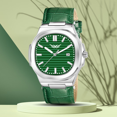 HALA Hala Green Dial Analog Genuine Leather Strap watch Analog Watch  - For Men