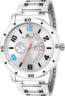 Tarido 217 Day Date Silver DAY AND DATE WORKING Analog Watch - For Men Analog Watch  - For Men