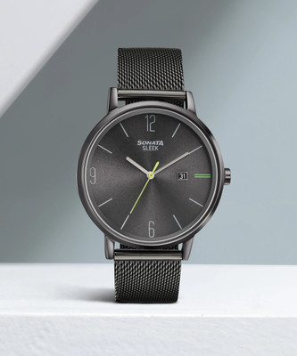 SONATA NP7131NM01 Sleek 3 Analog Watch  - For Men