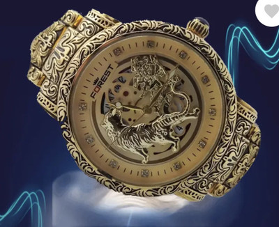 LEATHERTONE SW_-33 MEN GOLDEN RLX DESIGN VIRAL TRENDY MEN FAVOURITE Analog Watch  - For Men