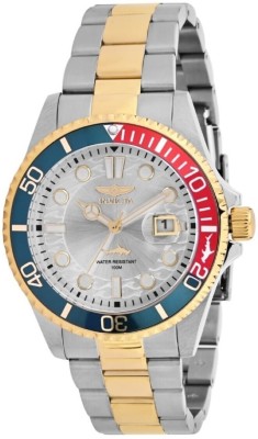 INVICTA 44710 Pro Diver Quartz Silver Dial Analog Watch  - For Men