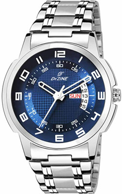 Dezine Metal Chain Analog Watch  - For Men