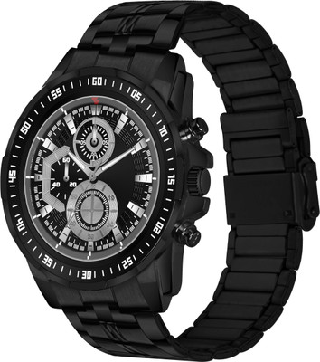 Chronorex Shadow Phantom Black luxury Chronorex Multifunction DLX Premium watch Analog Watch  - For Men