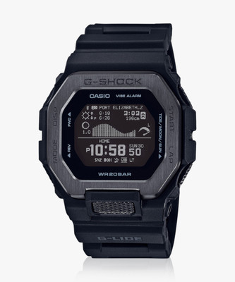CASIO GBX-100NS-1DR G-Shock Dial Black Resin Strap Digital Watch  - For Men
