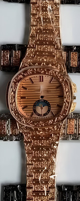 COSMIC Stylish Rose Gold Dial Analog Chain Wrist Watch for Men 503 Analog Watch  - For Men