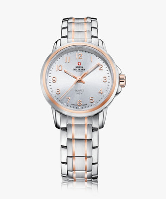 Swiss Military by Chrono SM34040.11 Swiss Made Silver Dial Analog Watch  - For Women