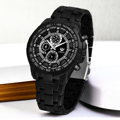 LORENZ MK-3080K Lorenz Black Dial Analog Watch for Men | Watch for Boys- 3080K Analog Watch  - For Men