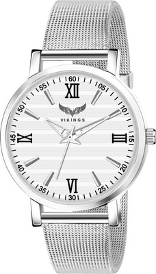 VIKINGS VK-LR-066-WHT-SHF Analog Watch  - For Girls