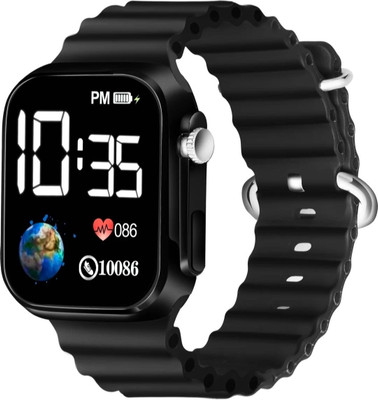 DSS COLLECTION Black Colour Ultra Design Digital Watch for Unisex Digital Watch  - For Boys & Girls