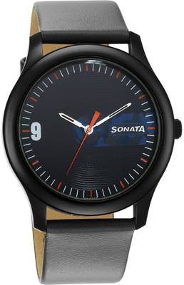SONATA 77106NL02W - SDM328 -SONATA CAMO Analog Watch  - For Men