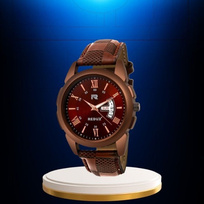 REDUX RWS0215S_NEW Exclusive Brown Dial Day & Date Analog Watch  - For Men