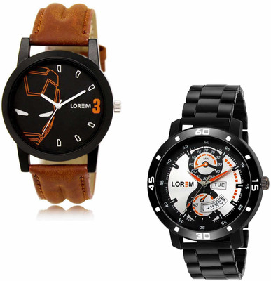 LOREM OE-LR04-LR107 Analog Watch  - For Men