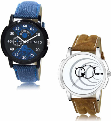 LOREM OE-LR02-LR63 Analog Watch  - For Men