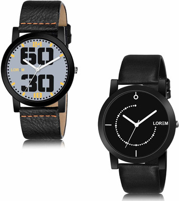 LOREM OE-LR47-LR49 Analog Watch  - For Men