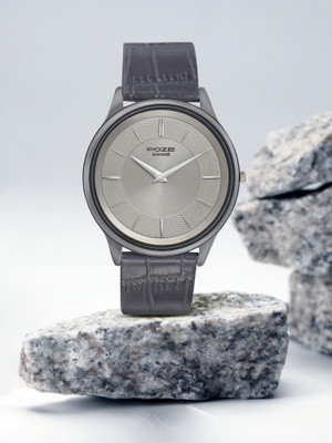 SONATA Poze Grey Dail Grey Strap Analog Watch  - For Men