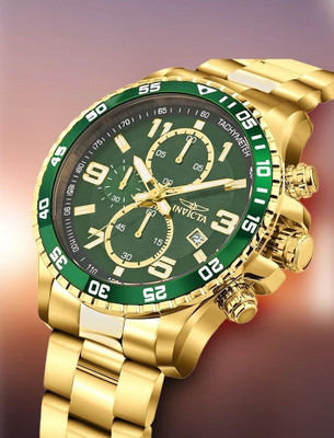 INVICTA Specialty Specialty Quartz Green Dial Analog Watch  - For Men