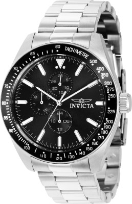 INVICTA 38966 Aviator Black Dial Analog Watch  - For Men