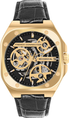 French Connection FCA15BL Automatic watch See Through Dial Analog Watch  - For Men