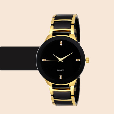 DWITI Luxury Men’s Quartz Watch with Modern Round Dial Modern Office Wear Quartz Watch for Men Analog Watch  - For Men