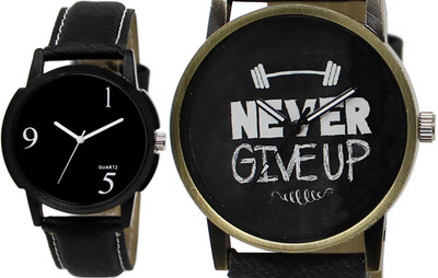 TVILLA Black Professional Look MZ-LR06 Analog Watch  - For Men
