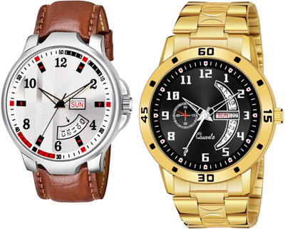 Caihong BRN-8-AND-Gold-1 Analog Watch  - For Men