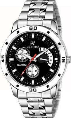 SHURAI New Date Display Time Analog Watch Analog Watch  - For Men