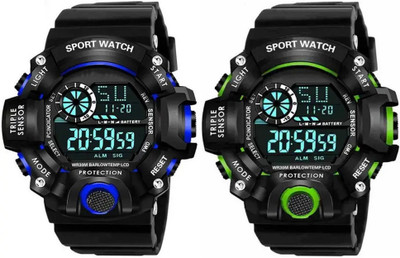 Glowme ARMY+SPT Muskan Creations Analog-Digital Watch  - For Men