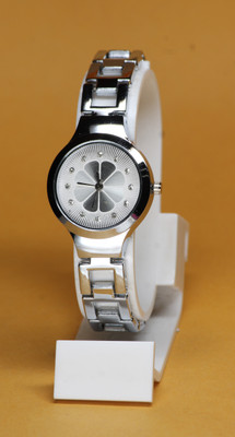 BHAKTVATSAL New Premium Quality Ethnic Flower Dial Designer metal Belt Analog Watch New Premium Quality Ethnic Flower Dial Designer metal Belt Analog Watch  - For Girls